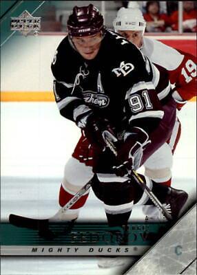 Sergei Fedorov #1 Hockey Cards 2005 Upper Deck
