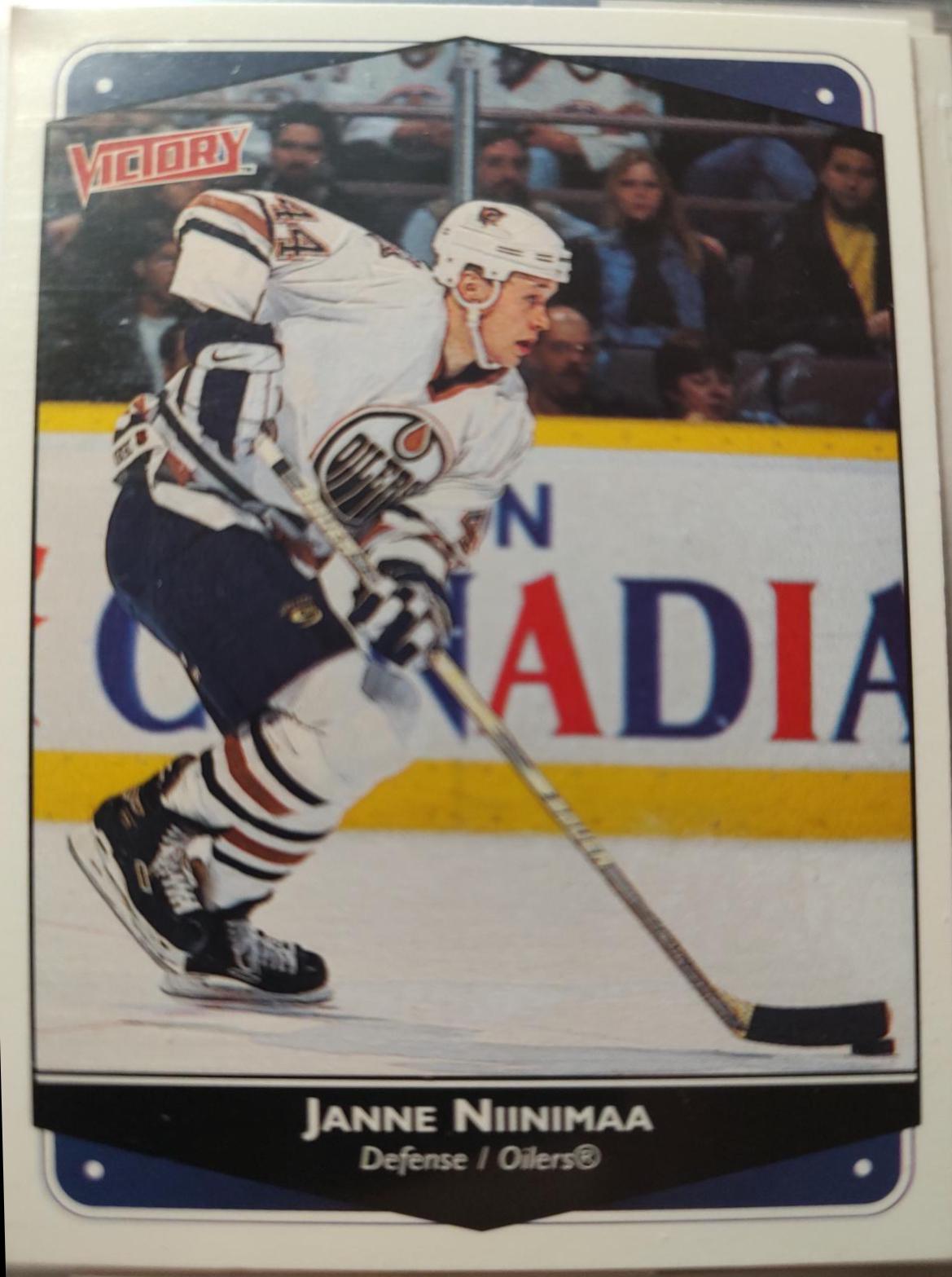 Janne Niinimaa #118 1999 Upper Deck Victory Hockey