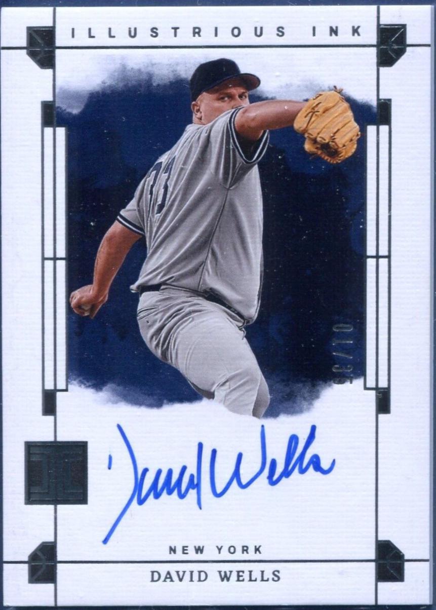 David Wells #II-DW Baseball Cards 2024 Panini Impeccable Illustrious Ink