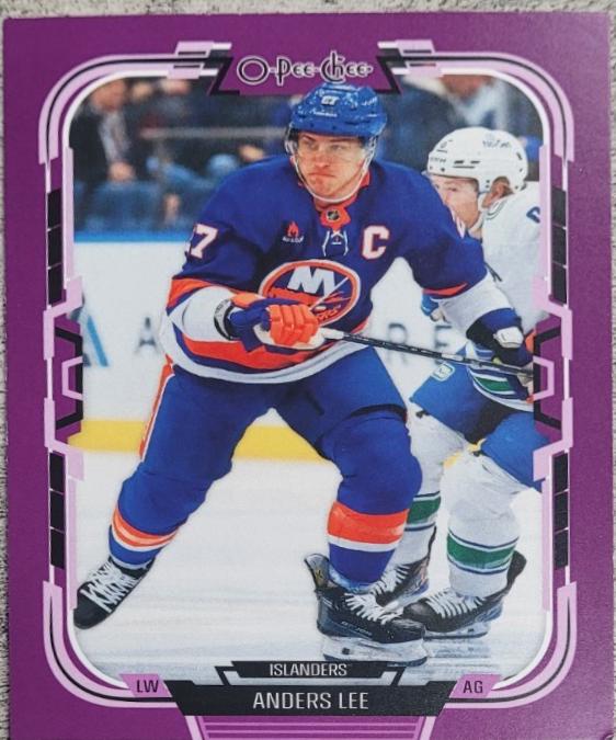 Anders Lee [Purple Border] #33