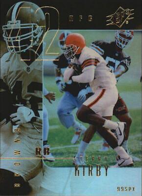 Terry Kirby #23 Football Cards 1999 Spx