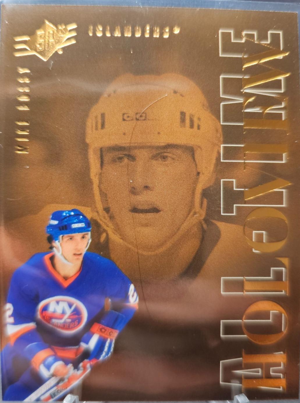 Mike Bossy #ATG-MB Hockey Cards 2024 SPx All-Time Holoview