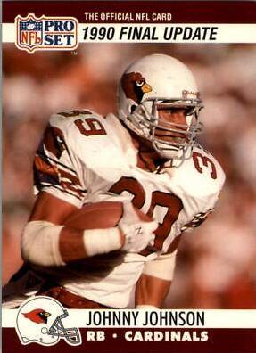 Johnny Johnson #771 Football Cards 1990 Pro Set