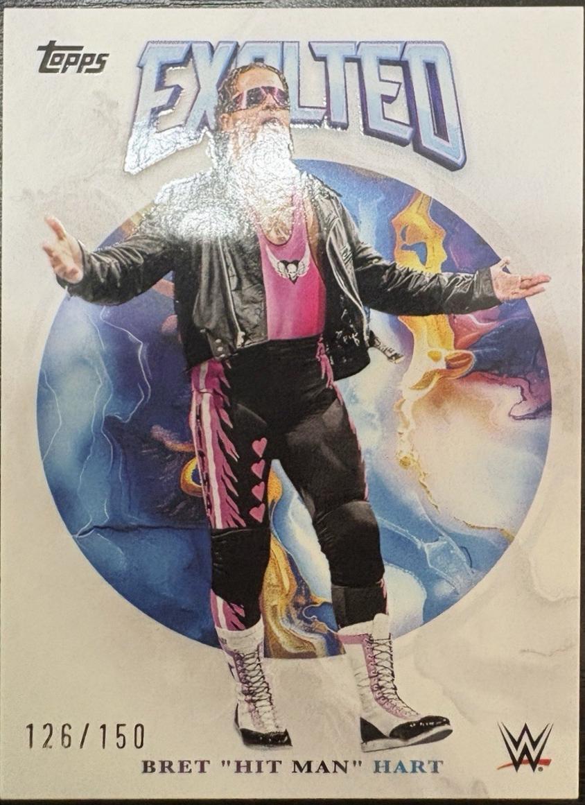 Bret "Hit Man" Hart [White] #88