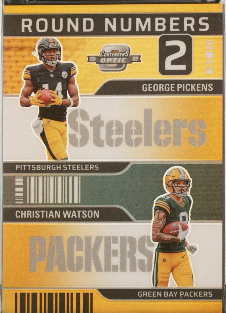 Christian Watson / George Pickens [Gold] #RN-4
