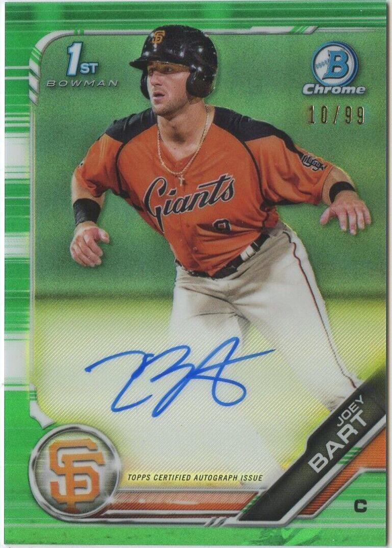 Joey Bart [Green Refractor] #PA-JB