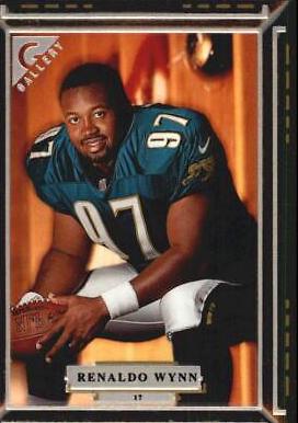 Renaldo Wynn #17 Football Cards 1997 Topps Gallery