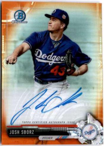 Josh Sborz [Orange Wave] #CPA-JSB