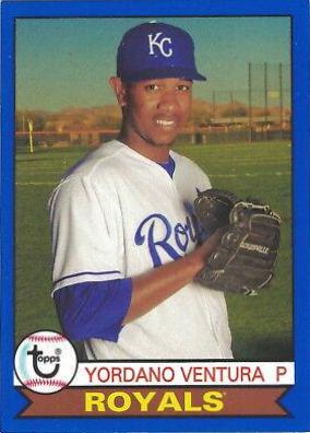 Yordano Ventura [Blue Border] #133