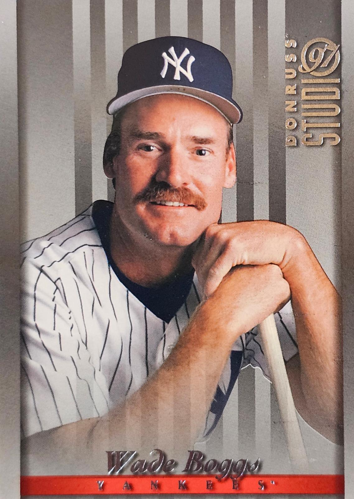 Wade Boggs #47 Baseball Cards 1997 Donruss Studio