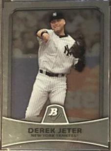 Derek Jeter #2 Baseball Cards 2010 Bowman Platinum