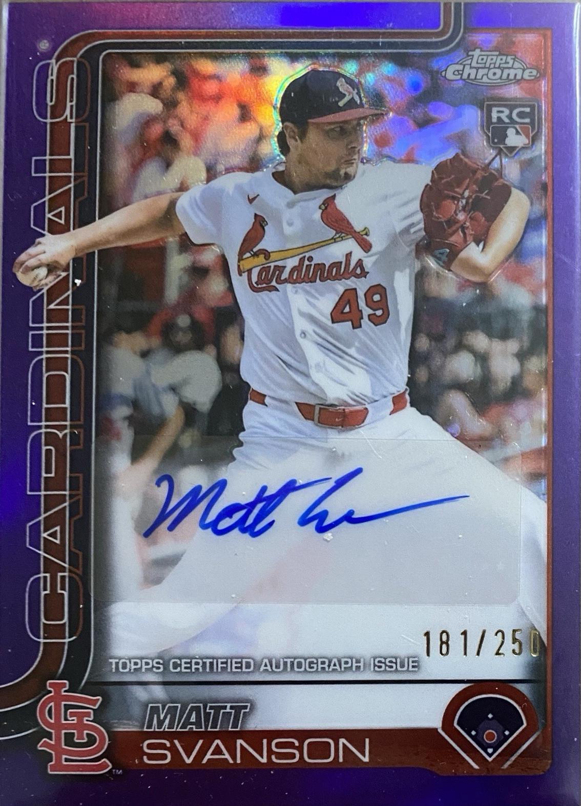 Matt Svanson [Purple Refractor] #AC-MS