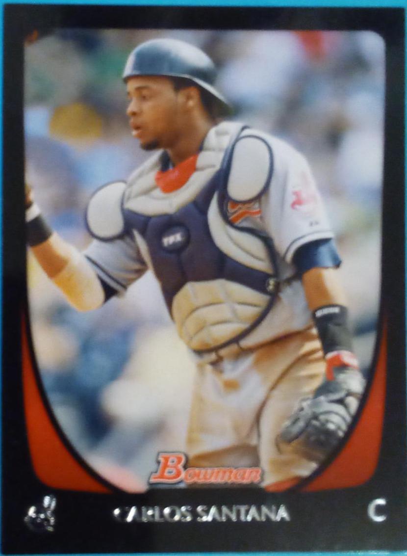 Carlos Satana #7 Baseball Cards 2011 Bowman