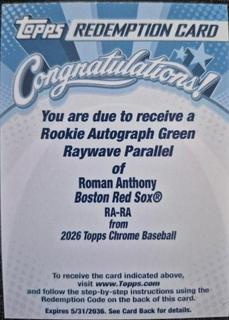 Roman Anthony