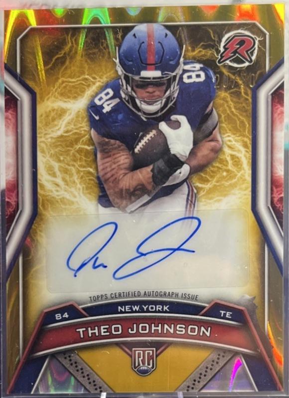 Theo Johnson [Gold Power Surge] #RRS-TJ