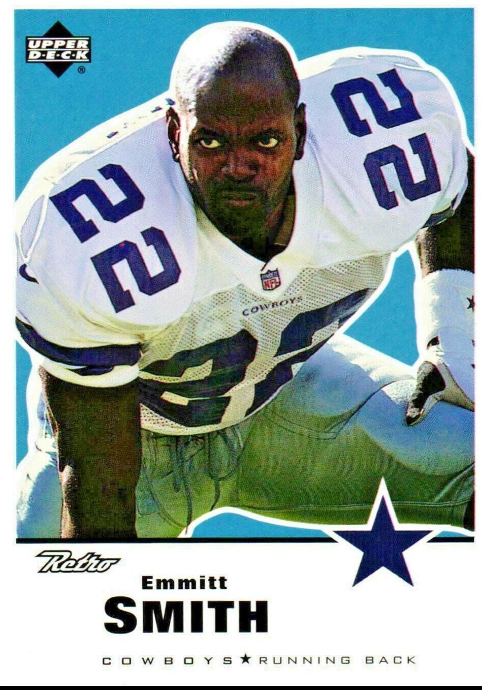 Emmitt Smith #43 1999 Upper Deck Retro Football