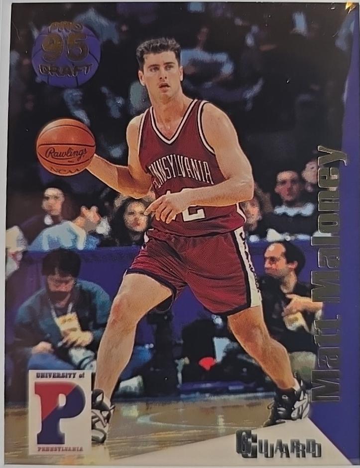 Matt Maloney #78 1995 Collect A Card Basketball