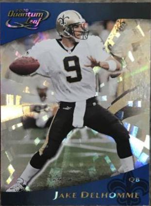Jake Delhomme #188 Football Cards 2000 Quantum Leaf
