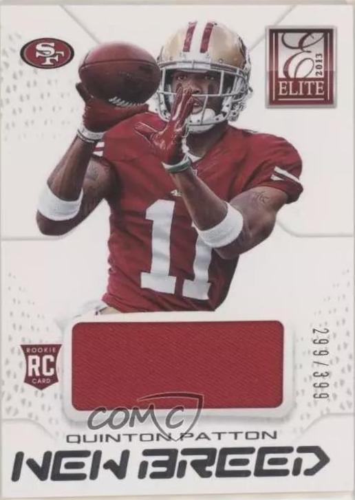 Quinton Patton #11 Football Cards 2013 Panini Elite