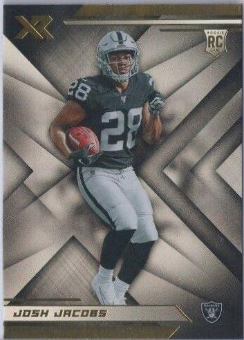 Josh Jacobs #106 2019 Panini XR Football