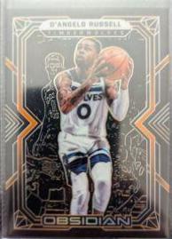 D'Angelo Russell #110 2021-22 Panini Obsidian Basketball