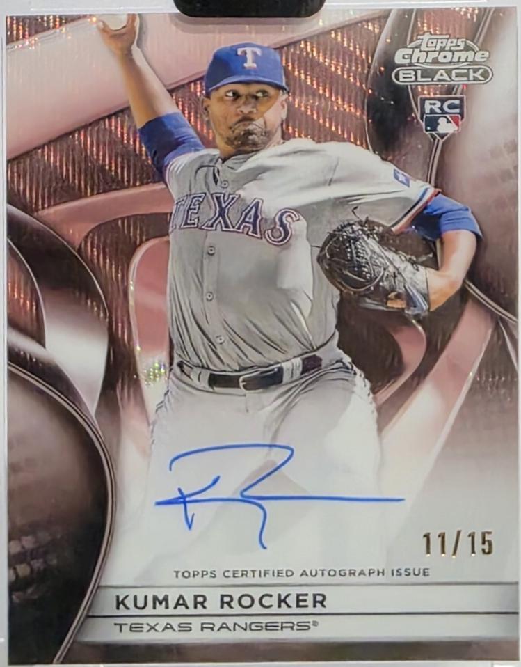 Kumar Rocker [Rose Gold Wave Refractor] #CBA-KR