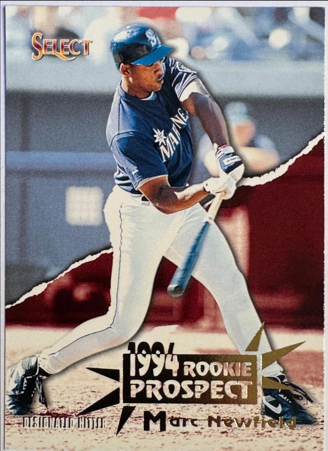 Marc Newfield #377 Baseball Cards 1994 Select