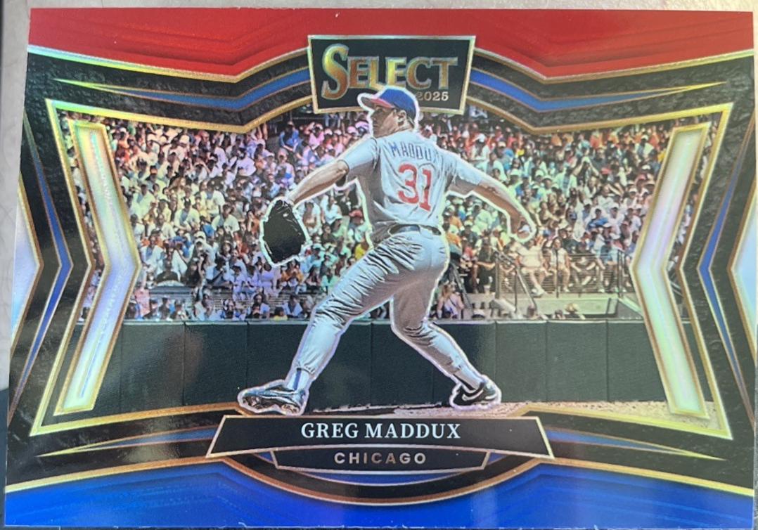 Greg Maddux [Red Blue] #255