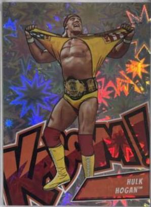 Hulk Hogan #14 Wrestling Cards 2023 Panini Revolution WWE Kaboom