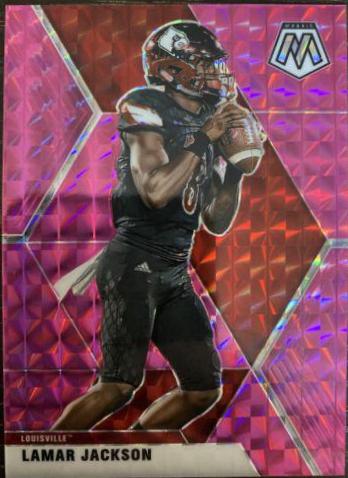 Lamar Jackson [Pink Mosaic] #78