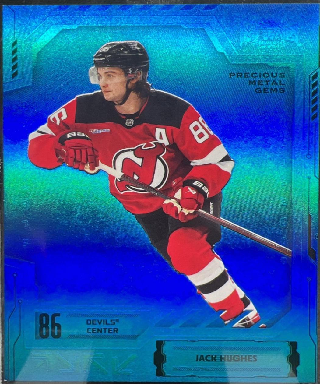 Jack Hughes [Blue] #61