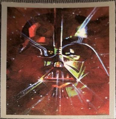 2012 Topps Galaxy Foil Darth Vader #14 card