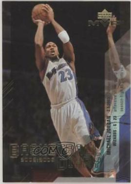 Michael Jordan #BD2 Basketball Cards 2003 Upper Deck MVP Basketball Diary