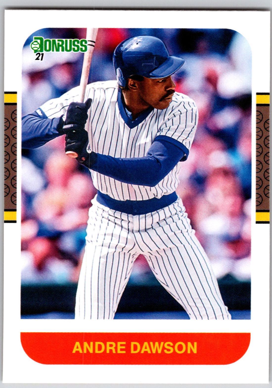 Andre Dawson #258 2021 Donruss Baseball
