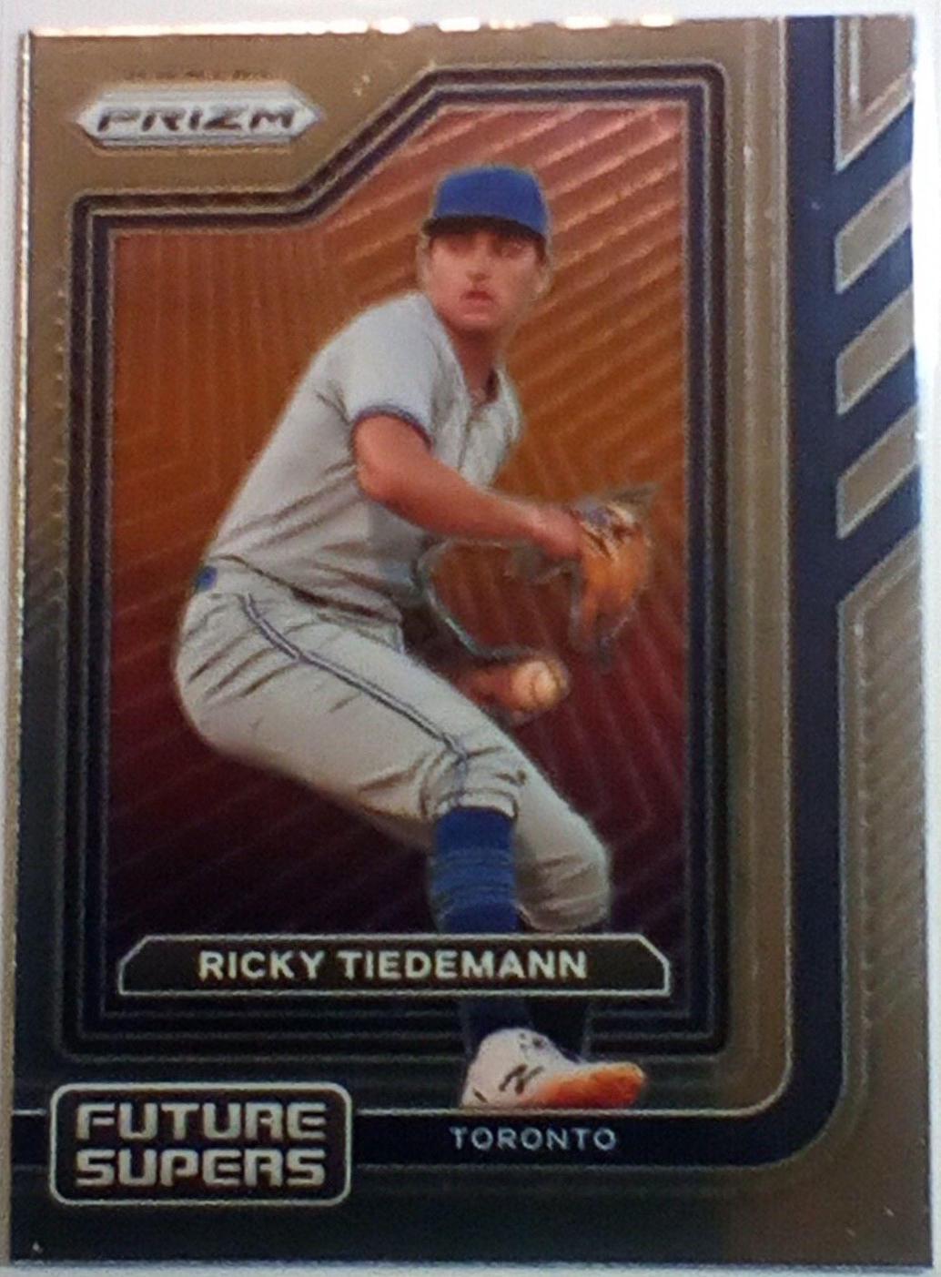 Ricky Tiedemann #FS16 Baseball Cards 2023 Panini Prizm Future Supers