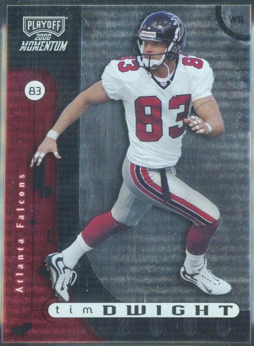Tim Dwight #5 Football Cards 2000 Playoff Momentum