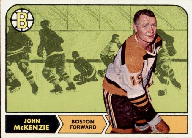 John McKenzie #9 Hockey Cards 1968 Topps