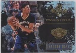 Anthony Davis #20 Basketball Cards 2016 Panini Court Kings Maestros