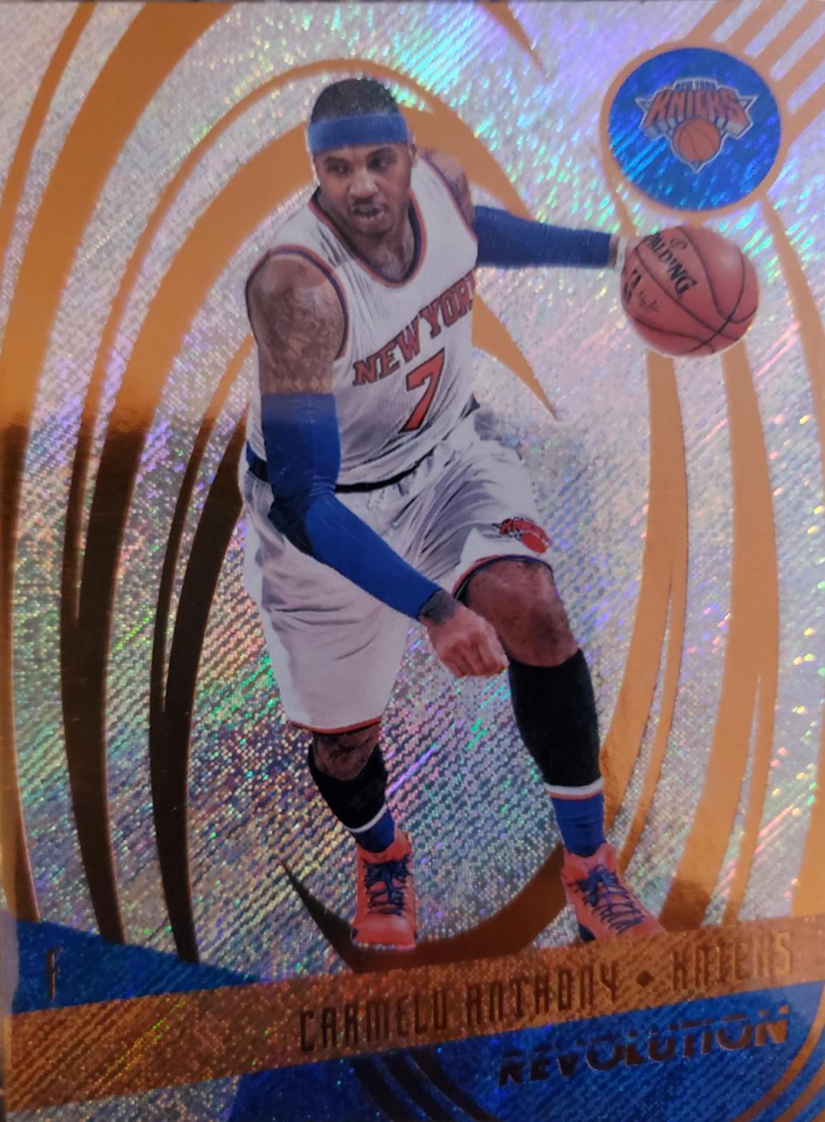 Carmelo Anthony #5 Basketball Cards 2016 Panini Revolution
