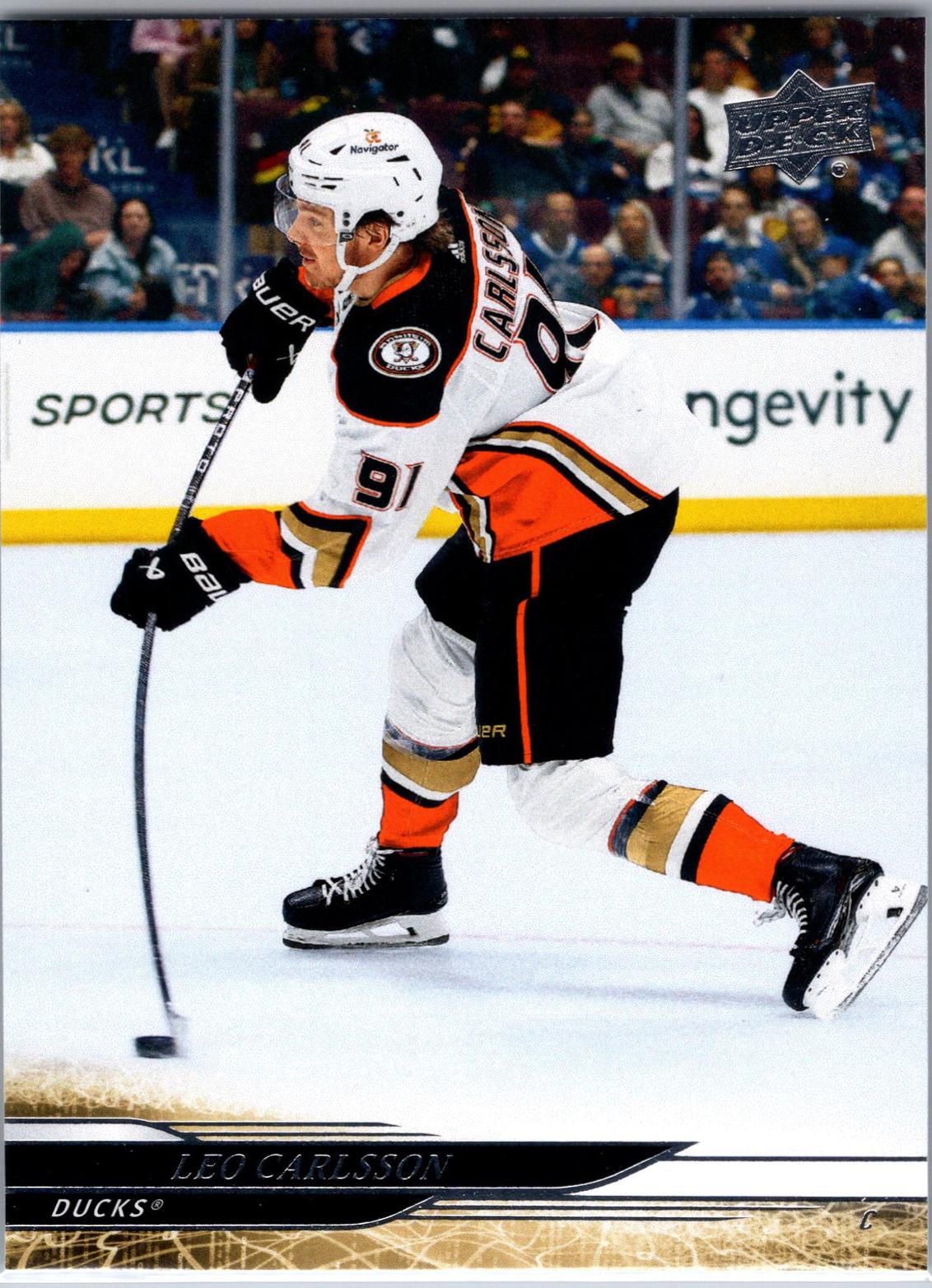 Leo Carlsson #253 2024-25 Upper Deck Hockey