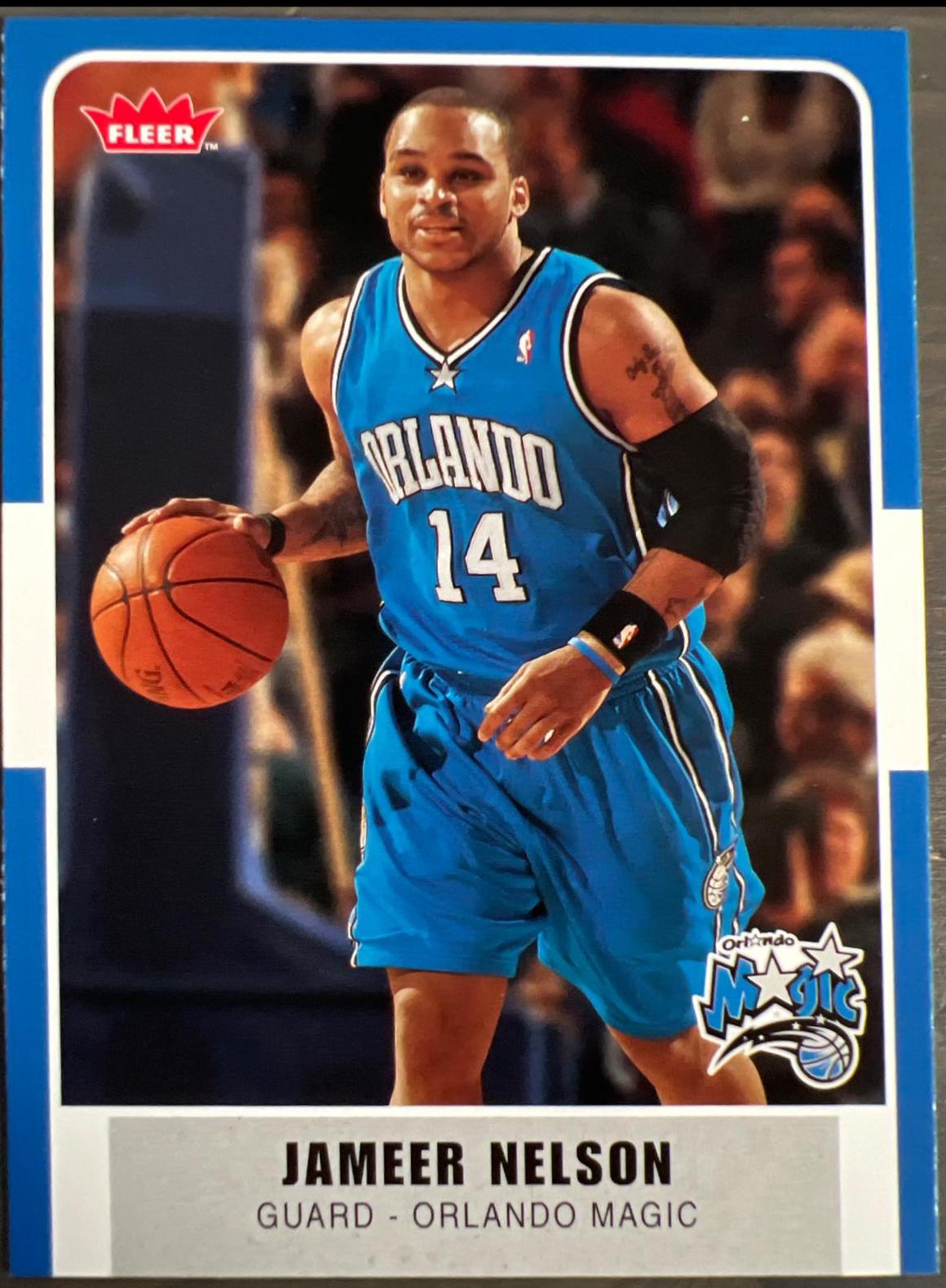 Jameer Nelson #51 2007 Fleer Basketball