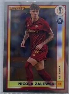 Nicola Zalewski #22 Soccer Cards 2022 Topps Merlin Chrome UEFA Club Competitions