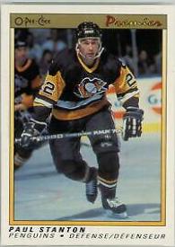Paul Stanton #110 Hockey Cards 1990 O-Pee-Chee Premier