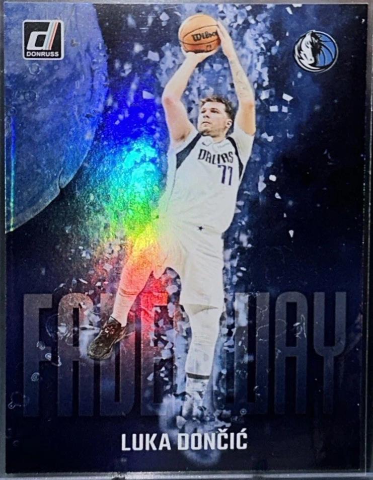 Luka Doncic #13 Basketball Cards 2024 Panini Donruss Fadeaway