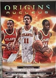 Trae Young, AJ Griffin, Dejounte Murray