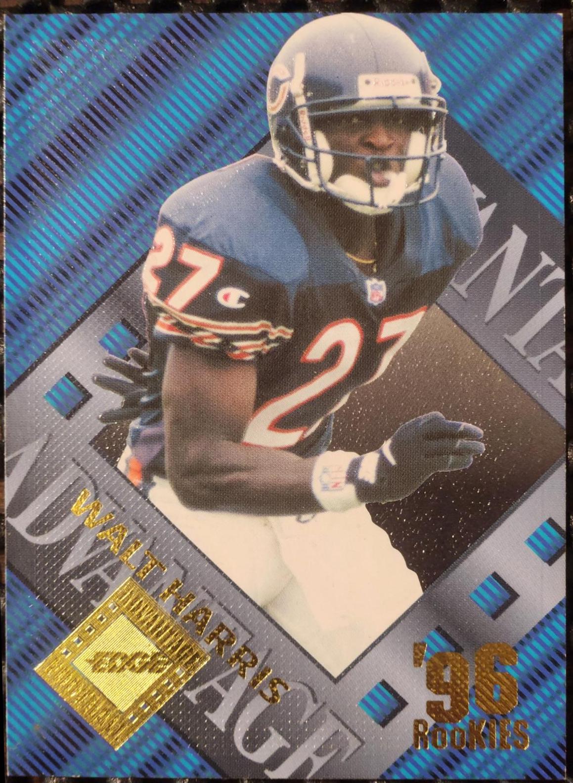 Walt Harris #72 Football Cards 1996 Collector's Edge Advantage