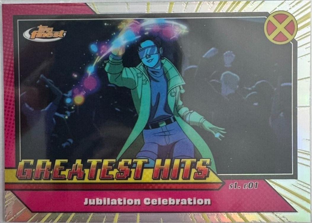 Jubilation Celebration #GH-2 Marvel 2025 Topps Finest X-Men '97 Greatest Hits