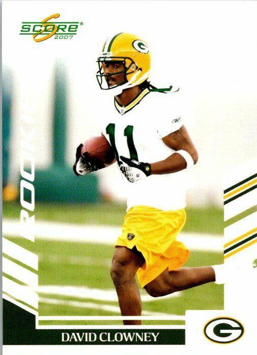 David Clowney #370 Football Cards 2007 Panini Score