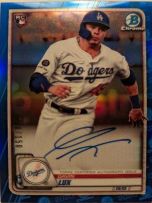 Gavin Lux [Blue Refractor] #CRA-GL