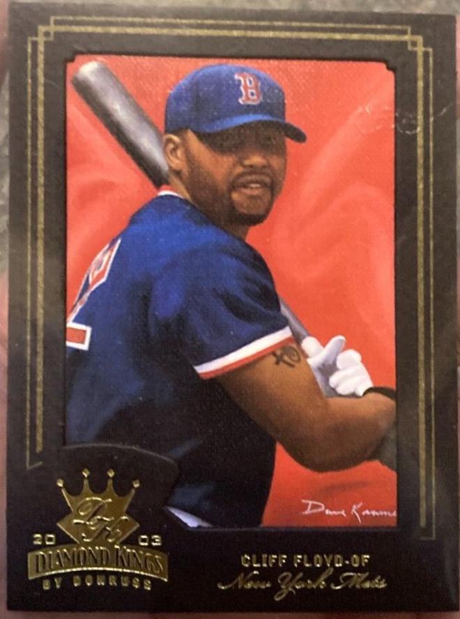 Cliff Floyd #17 Baseball Cards 2003 Donruss Diamond Kings